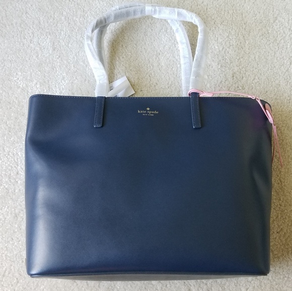 Kate spade kelsey tote (blazer blue) - Picture 6 of 8